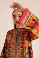 Stylish Colorfull Printed Shirt and Trouser Set - 2 Pcs