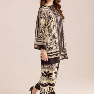 Stylish Printed Shirt and Trouser Set - Pcs